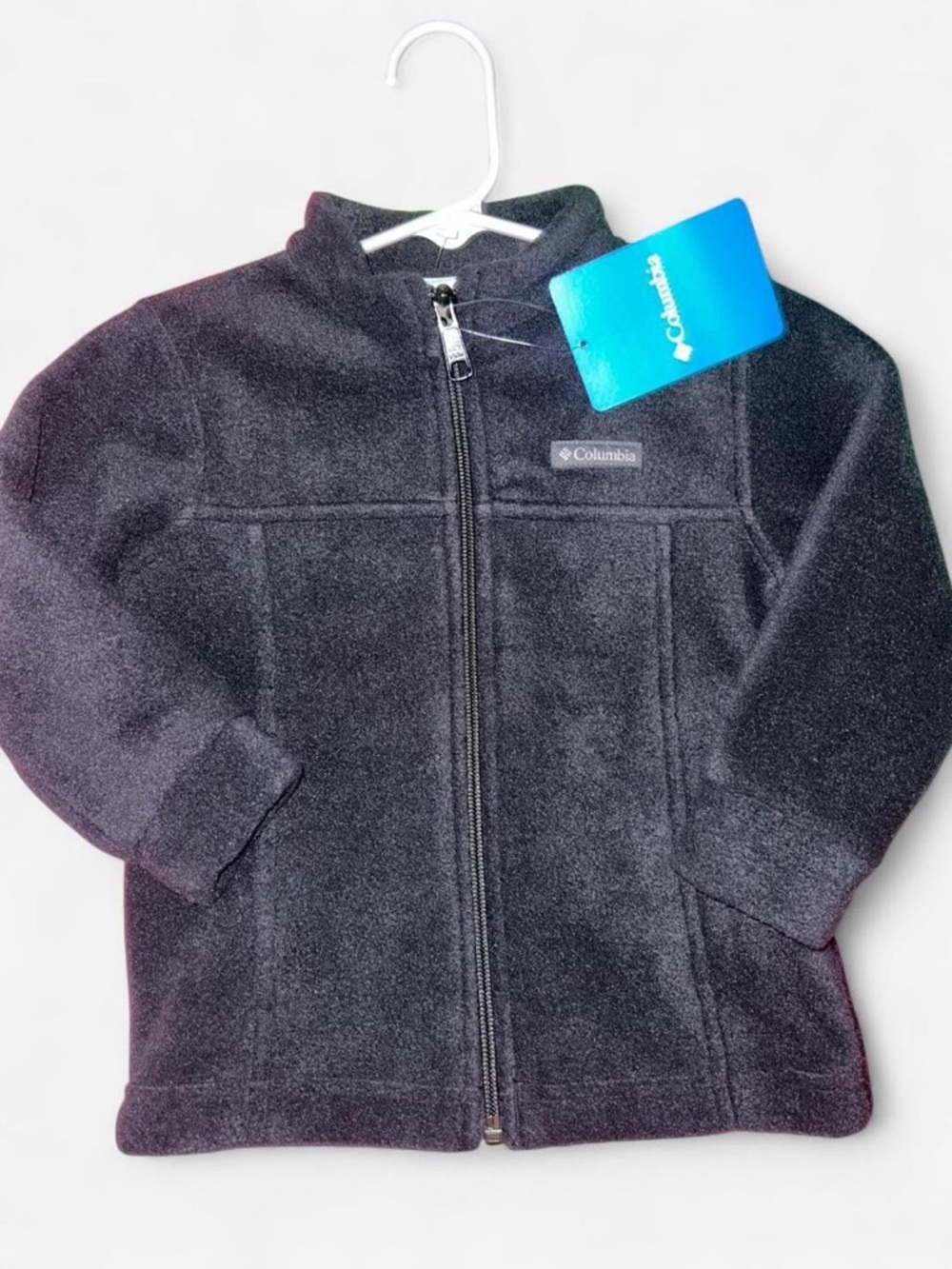 Columbia Kids' Black Full-Zip Fleece Jacket